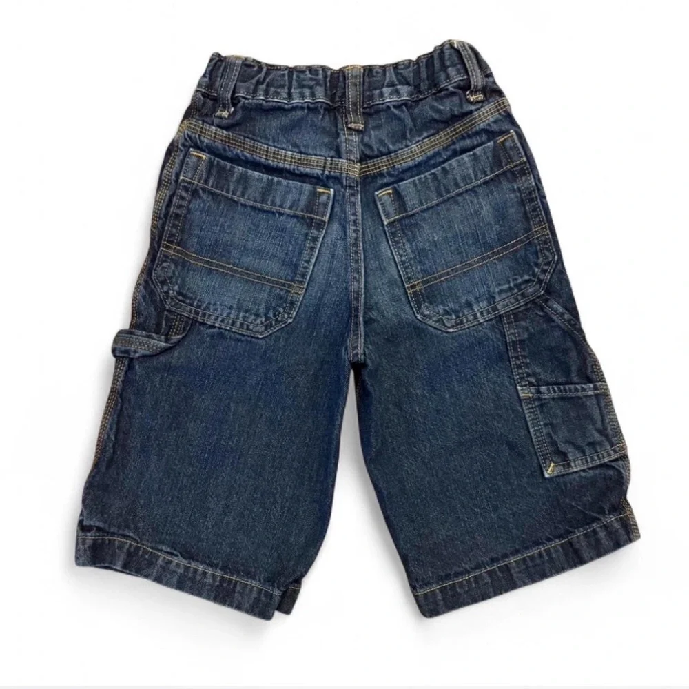 Old Navy Boys Carpenter Denim Shorts Jorts Size 10